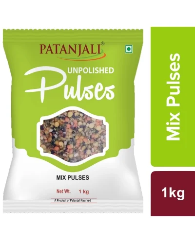 Patanjali Unpolished Mix Pulses - 1 kg