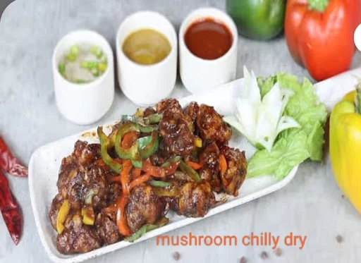 Mushroom Chilli Dry