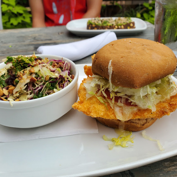 GF fried chicken sandwich