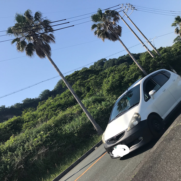 フィットのガマフォルニア・愛知・車好きと繋がりたい・いい天気・ドライブに関するカスタム事例の投稿画像1枚目
