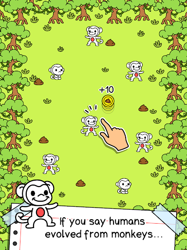 Monkey Evolution Clicker v1 0 1 (Mod Apk Money/Ads Free) Android