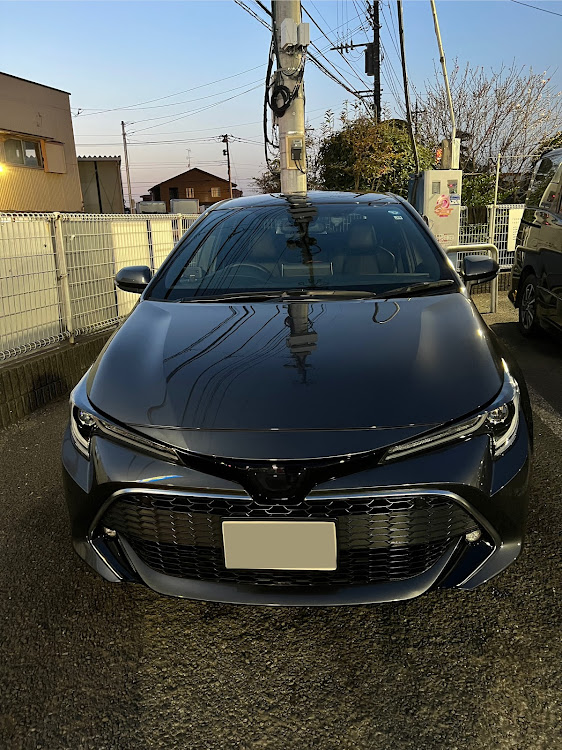 カローラスポーツのいつもいいね＆コメントありがとうございます・手洗い洗車でピカピカ！・手洗い洗車しないとね・手洗いは大切・手洗いしましょうに関するカスタム事例の投稿画像1枚目