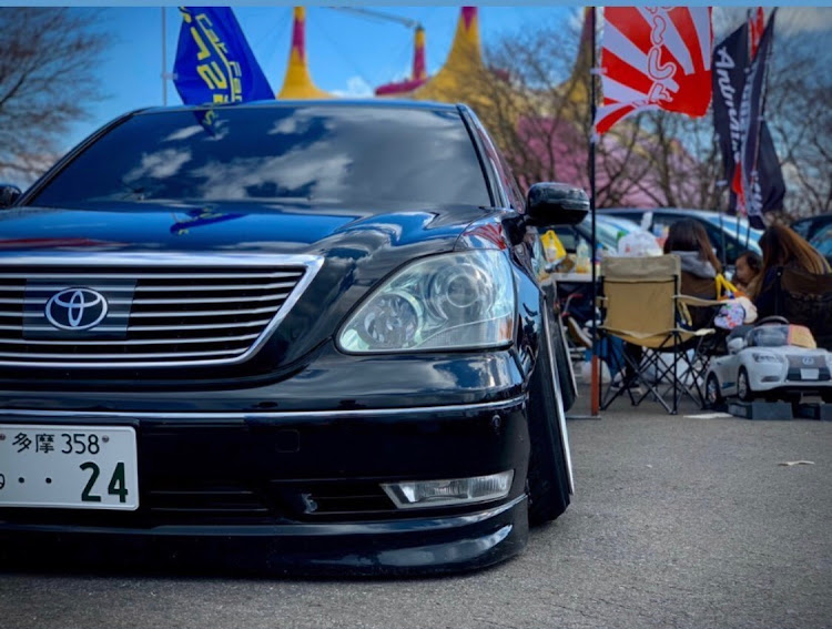 セルシオのコロナウイルスに負けるな・経済を回せ・熱中症に注意・梅雨入りに関するカスタム事例の投稿画像1枚目