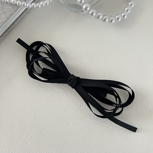 Title 5, Ribbon Bow Duckbill Clip Hair Clip, French Retr...