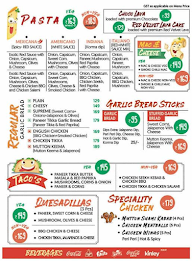 La Pino'z Pizza menu 3