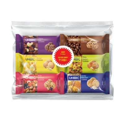 Unibic Cookies Pack Of Six 450 Gm