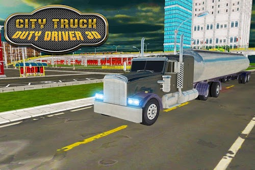 Android application City Truck Duty Driver 3D screenshort