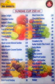 RM Sweets And Bakery menu 6