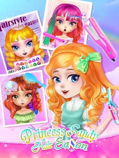 Princess Sandy-Hair Salon