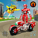 Flying Hero Robot Transform Game- Crime City Games