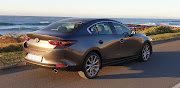 At nearly 4.7m long the Mazda3 sedan offers plenty of space. Picture: DENIS DROPPA