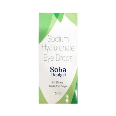 Soha Liquigel Eye Drops 0.18%w/v 5ml