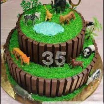 Jungle Design Cake