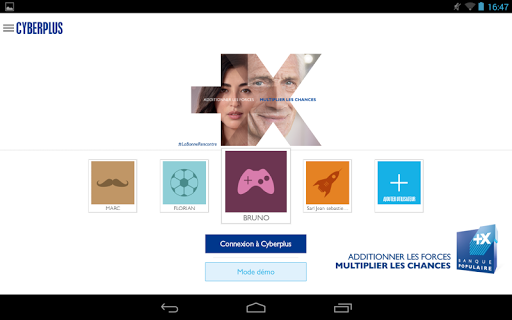 Cyberplus version tablette