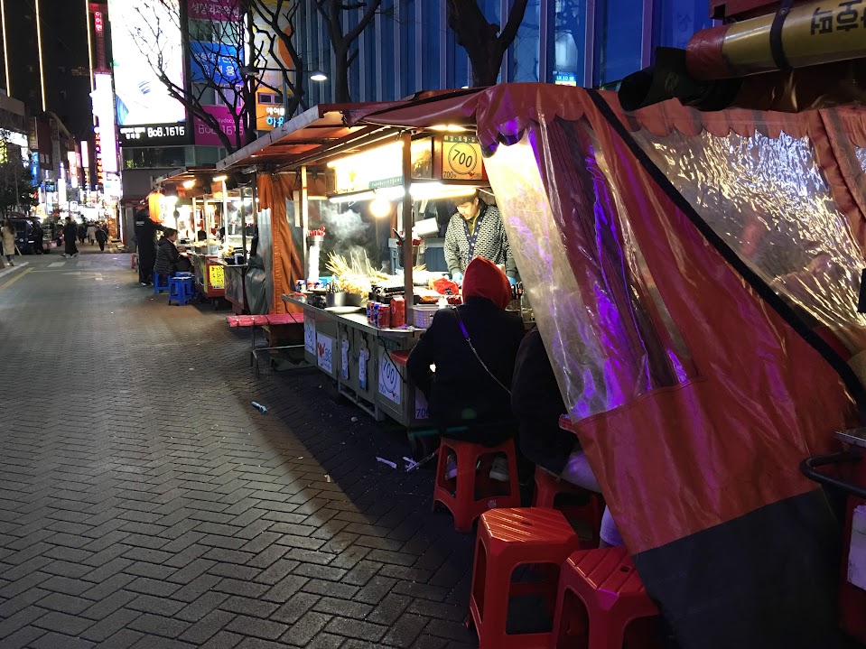 韓國釜山西面 - 布帳馬車宵夜