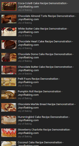 Cake Recipes