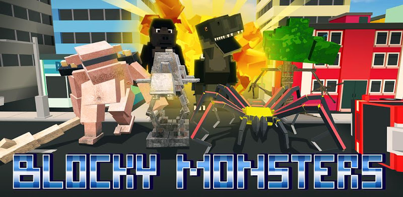 Blocky Monsters Smash