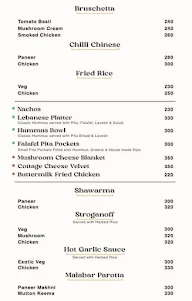 222 Backyard menu 1