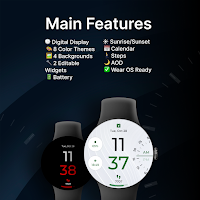 Classic Shapes Watch Face Screenshot 3 of 5