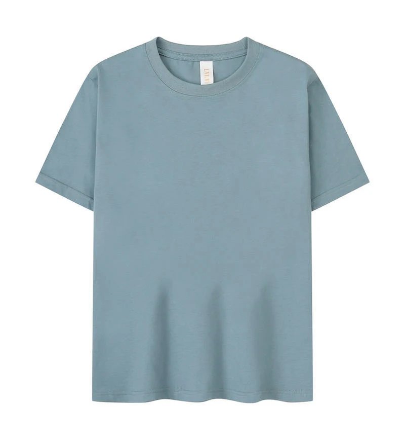 Children's Solid Color Round Neck Short Sleeves T-shirt. Comfortable and versatile for everyday wear, perfect for playda