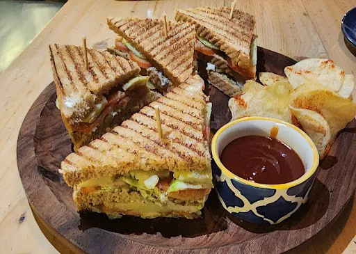 Veg Club Sandwich