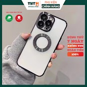 Ốp Điện Thoại Nam Châm 6D, Bảo Vệ Cam Trong Suốt, Viền Xi Nhôm, Bảo Vệ Toàn Bộ Máy Cho 7/8/X/Xsmax/11/12/13