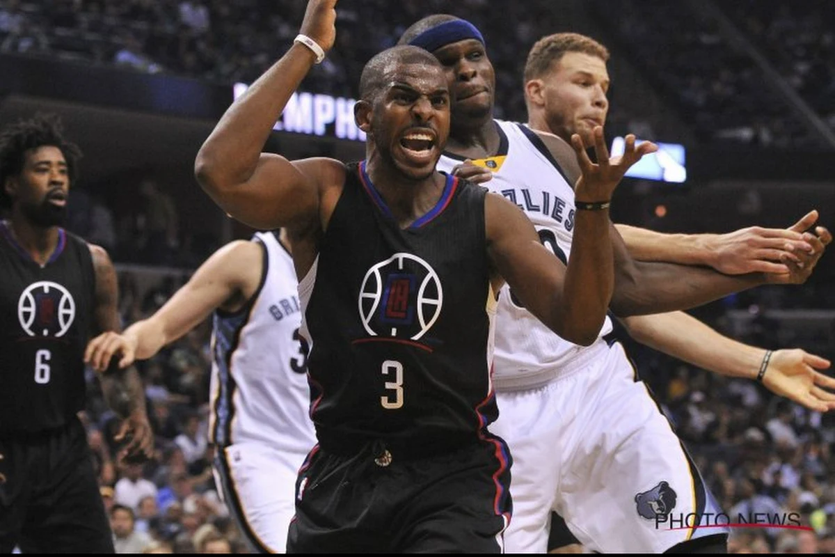 Clippers moeten na Blake Griffin ook Chris Paul voor lange tijd missen