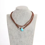 XL2146 Oval Turquoise