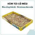 Thảm Cào Móng Cho Mèo Fofos, Thảm Cào Hình Truyện Tranh, Tặng Catnip Cho Mèo, Có Dây Cào, Làm Từ Bìa Cứng Bền, An Toàn