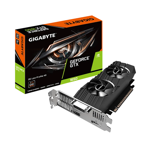 Card màn hình GIGABYTE GeForce GTX 1650 OC Low Profile 4G 4GB GDDR5 (GV-N1650OC-4GL)