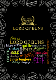 Lord of Buns menu 2