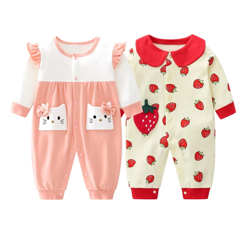 Title 22, 2-delige romper jumpsuit voor pasgeboren meisje...