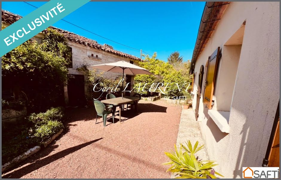 Vente maison 7 pièces 157 m² à Fouquebrune (16410), 179 000 €