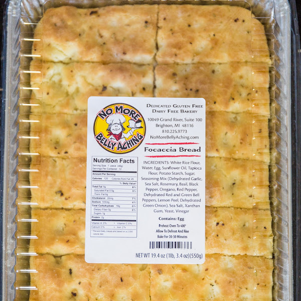 Take & Bake Focaccia Bread!