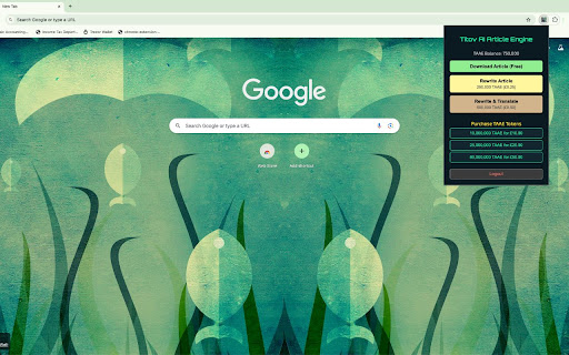 Titov AI Article Engine
