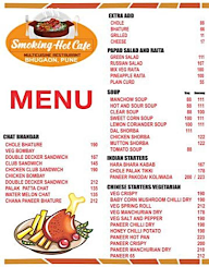 Smoking Hot Cafe menu 2