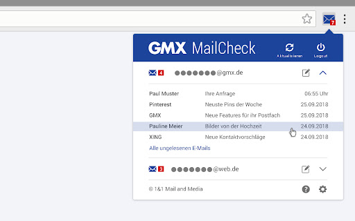 GMX MailCheck