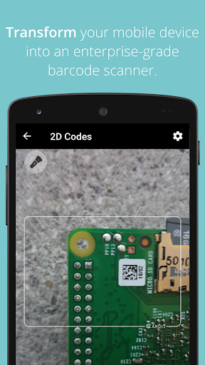 Screenshot Scandit Barcode Scanner Demo