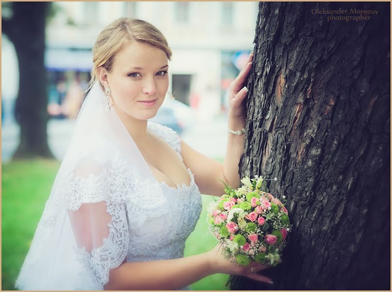 Fotografo di matrimoni Aleksandr Morozov (msvsanjok2). Foto del 24 ottobre 2014