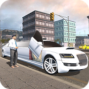 Crazy Limousine City Driver 3D  Icon