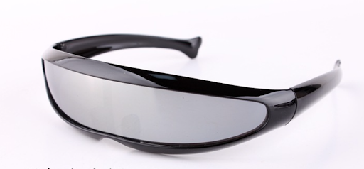 Title 5, X Men Fish Shaped Laser Glasses with Mercury Le...