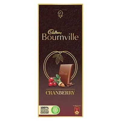 Cadbury Bournville Cranberry Dark Chocolate Bars 80 Gm