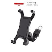 Giá Đỡ Điện Thoại Cho Xe Máy Robot Rt - Mh02 Thiết Kế 4 Góc Kẹp Thân Máy Vũng Chắc Hàng Chính Hãng Bảo Hành 12 Tháng