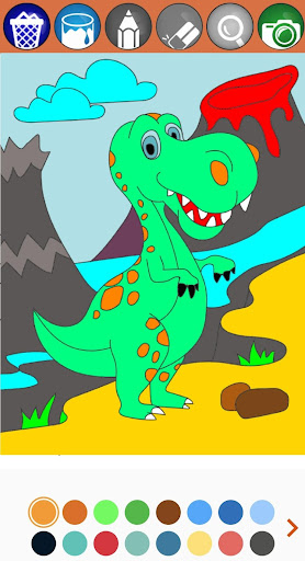 Dinosaur Dino Coloring Book for toddlers ?