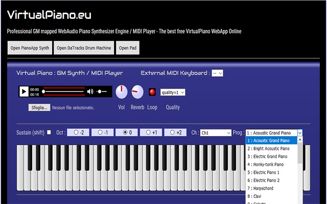 The Virtual Piano