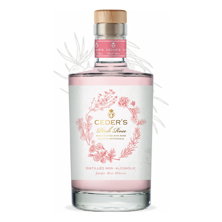 Ceder’s Pink Rose is a distilled non-alcoholic spirit that offers an everyday escape from the ordinary.