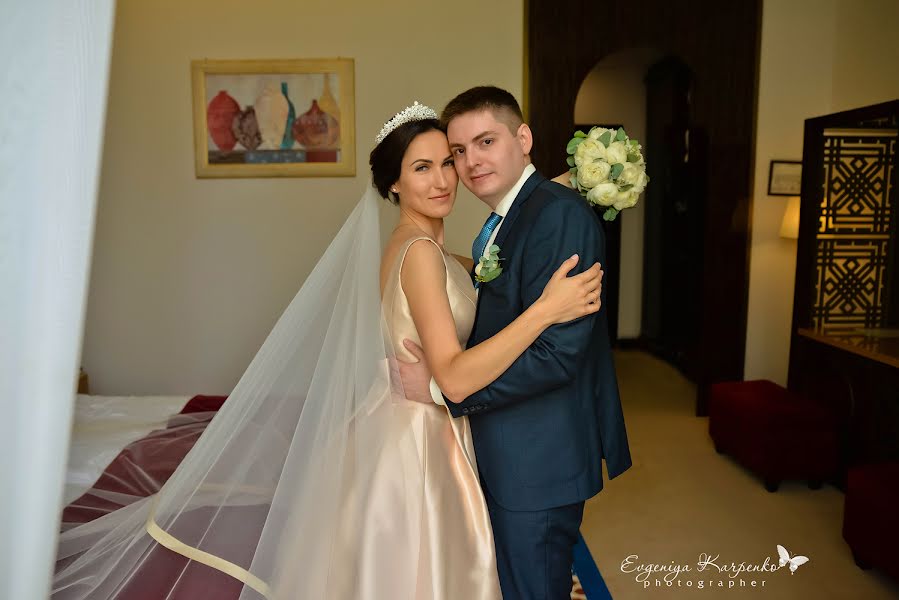 結婚式の写真家Evgeniya Karpenko (evgeniakarpenko)。2019 2月6日の写真