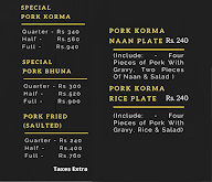 Tasty Pork menu 1