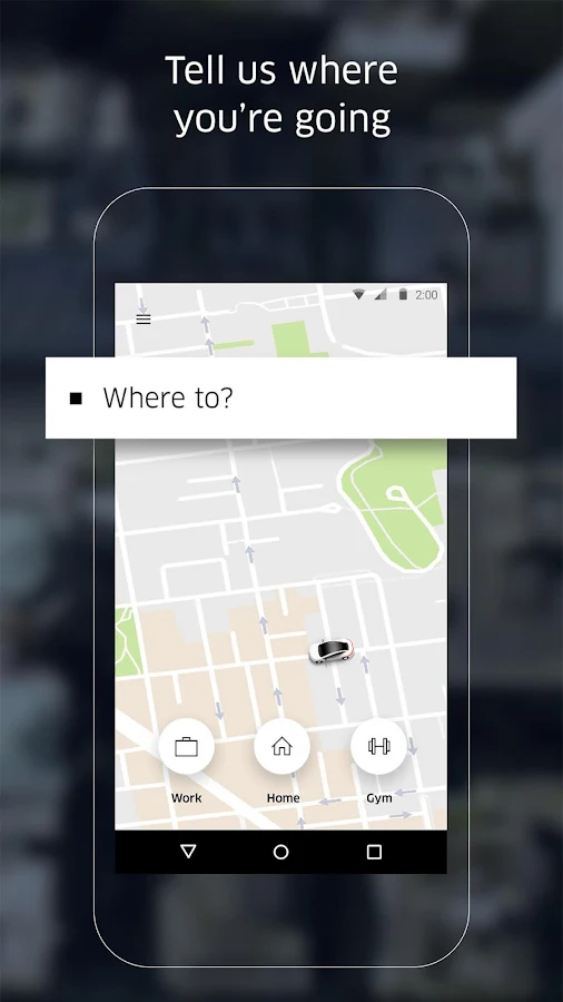    Uber- screenshot  