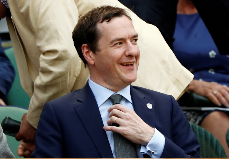 Former chancellor of the exchequer George Osborne. Picture: STEFAN WERMUTH/REUTERS